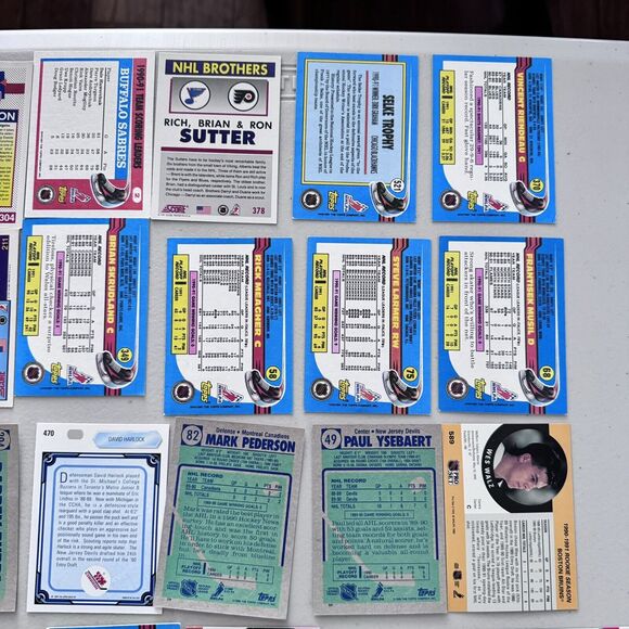 NHL Hockey Card Lot Mixed Lot of 29 Topps Score 91 - Picture 13 of 16